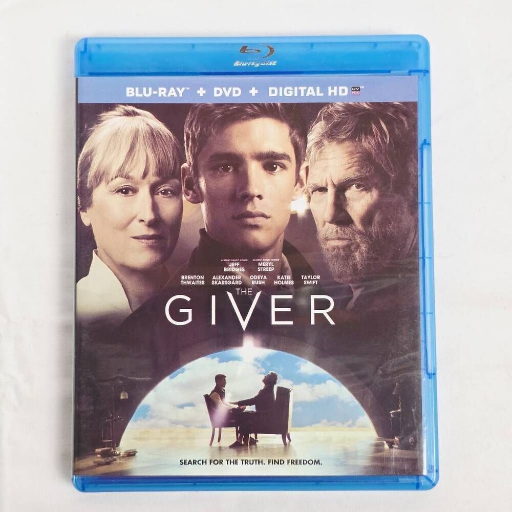 The Giver (Blu-ray + DVD + Digital HD, 2014 The Weinstein Company)